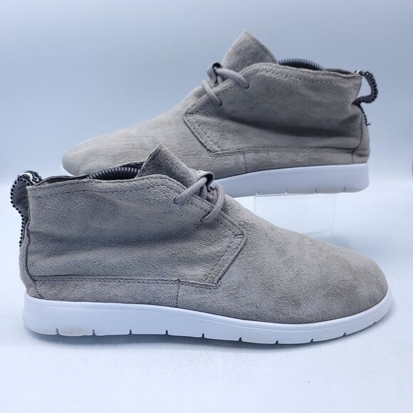 UGG Freamon Casual Lace Up Sneaker Shoe Mens Size 8 1007645 Beige White - Picture 8 of 8